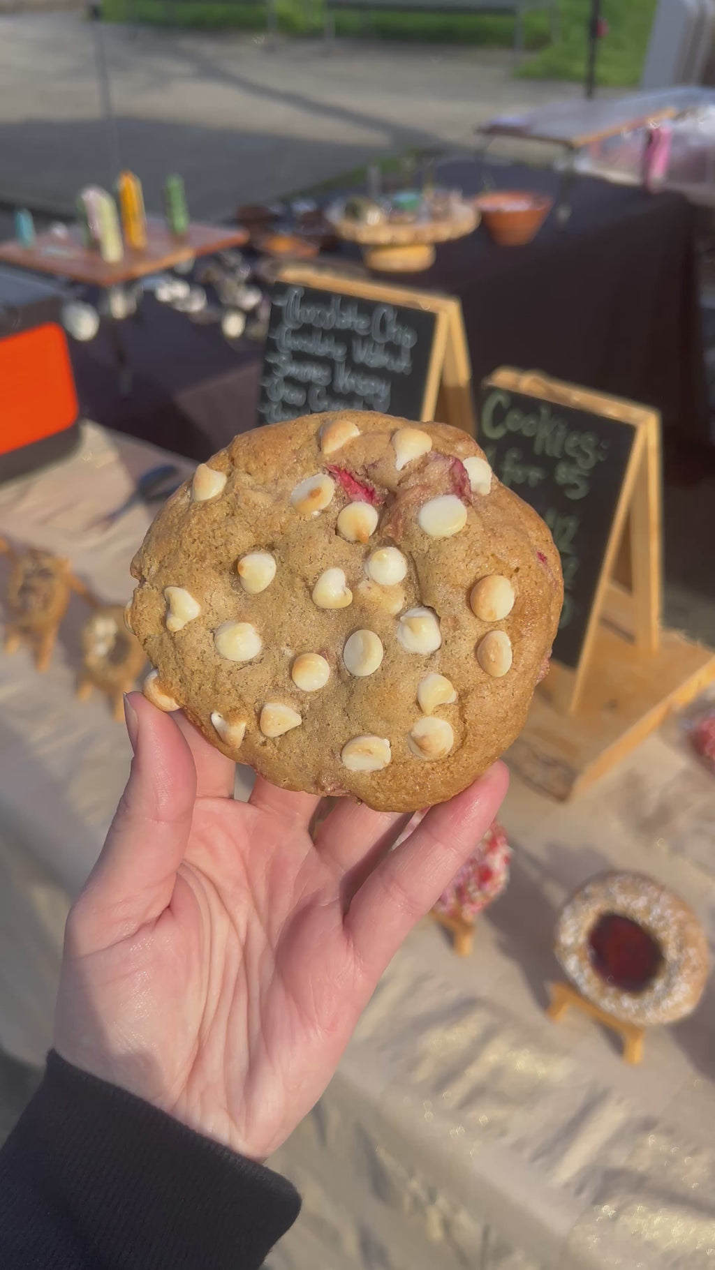 Strawberry White Chocolate Macadamia Nut (Gluten Free)